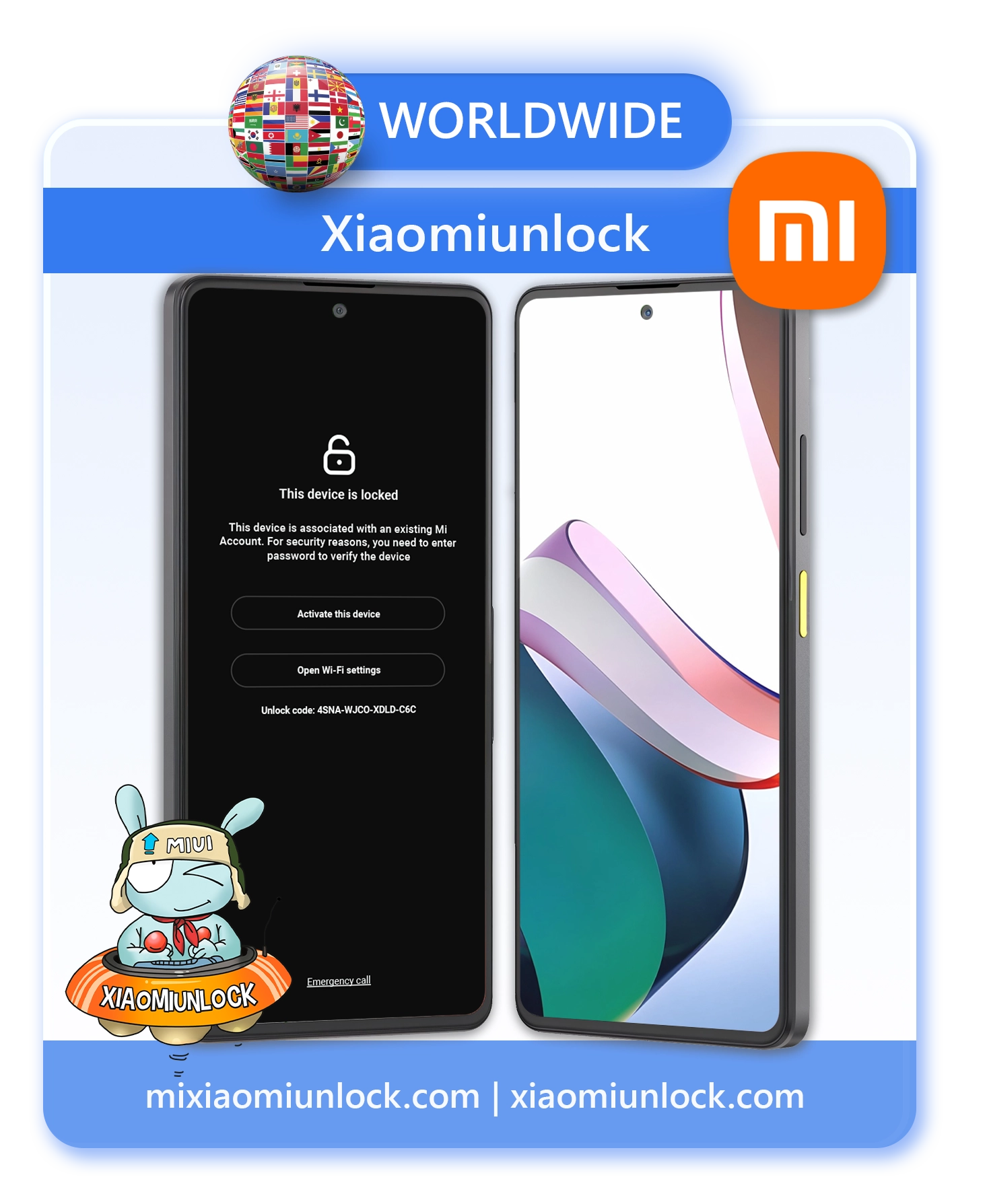Unlock Xiaomi image